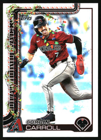 Corbin Carroll #H158b 2025 Topps Holiday