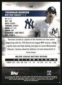 Thurman Munson #157 2024 Stadium Club Pink Foil