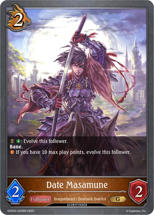 Date Masamune (GFD02-020EN) [Treacherous Ambitions]