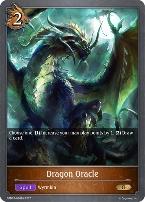 Dragon Oracle (GFD02-030EN) [Treacherous Ambitions]
