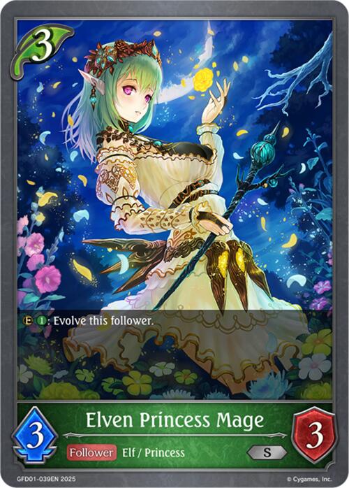 Elven Princess Mage (GFD01-039EN) [Luxheart Legends]