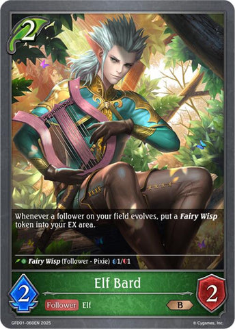 Elf Bard (GFD01-060EN) [Luxheart Legends]
