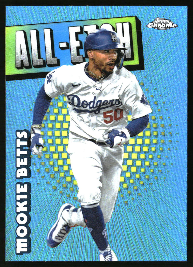Mookie Betts #CAE-9 2025 Topps Chrome Chrome All-Etch
