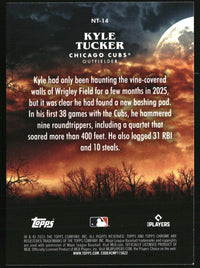 Kyle Tucker #NT-14 2025 Topps Chrome Update Night Terrors.