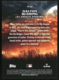 Dalton Rushing #NT-24 2025 Topps Chrome Update Night Terrors