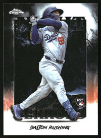 Dalton Rushing #NT-24 2025 Topps Chrome Update Night Terrors