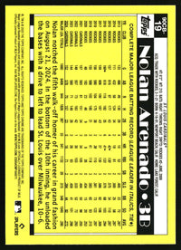 Nolan Arenado #90CB-19 2025 Topps Chrome 1990 Topps Baseball 35th Anniversary
