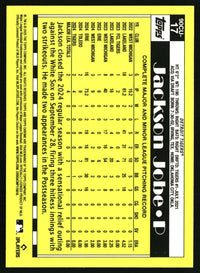 Jackson Jobe #90CU-17 2025 Topps Chrome Update 1990 Topps Chrome