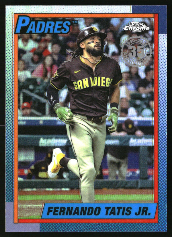Fernando Tatis Jr. #90CU-9 2025 Topps Chrome Update 1990 Topps Chrome