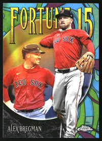Alex Bregman #F15-11 2025 Topps Chrome Update Fortune 15