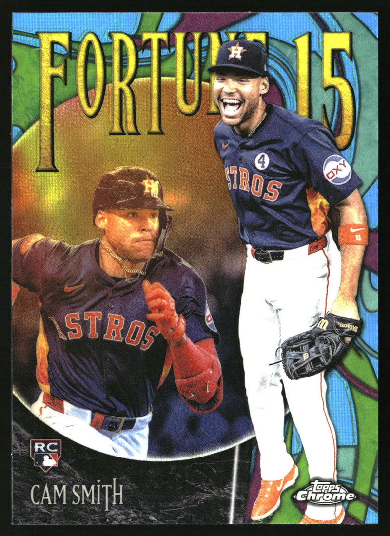 Cam Smith #F15-25 2025 Topps Chrome Update Fortune 15