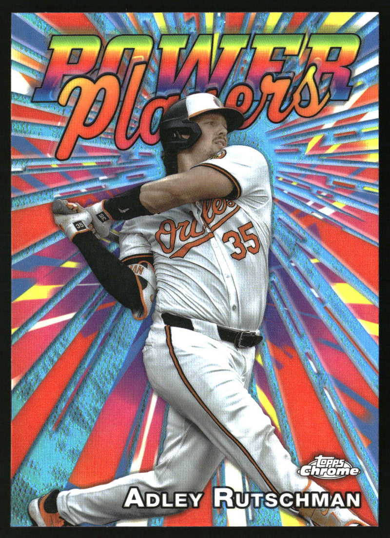 Adley Rutschman #PP-5 2025 Topps Chrome Power Players