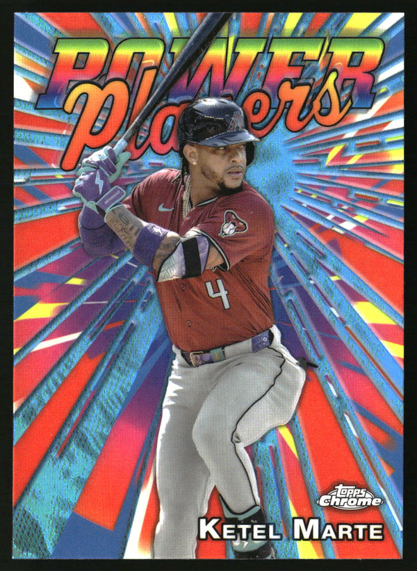 Ketel Marte #PP-4 2025 Topps Chrome Power Players