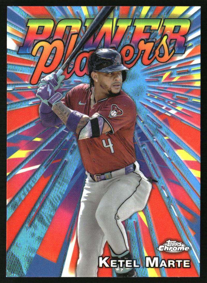 Ketel Marte #PP-4 2025 Topps Chrome Power Players