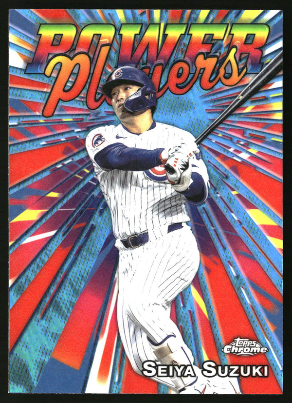 Seiya Suzuki #PP-33 2025 Topps Chrome Update Power Players