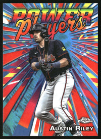 Austin Riley #PP-38 2025 Topps Chrome Update Power Players