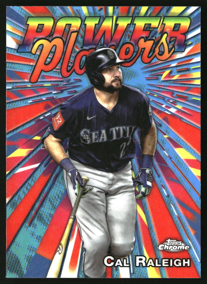 Cal Raleigh #PP-37 2025 Topps Chrome Update Power Players