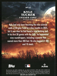 Kyle Tucker #NT-14 2025 Topps Chrome Update Night Terrors