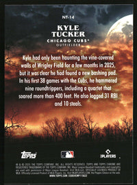 Kyle Tucker #NT-14 2025 Topps Chrome Update Night Terrors