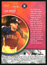 Cam Smith #F15-25 2025 Topps Chrome Update Fortune 15
