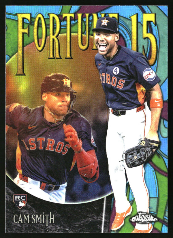 Cam Smith #F15-25 2025 Topps Chrome Update Fortune 15