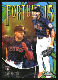 Cam Smith #F15-25 2025 Topps Chrome Update Fortune 15