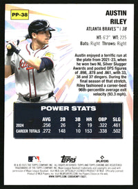 Austin Riley #PP-38 2025 Topps Chrome Update Power Players