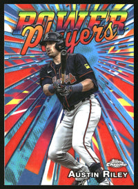 Austin Riley #PP-38 2025 Topps Chrome Update Power Players
