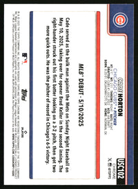 Cade Horton #USC102 2025 Topps Chrome Update
