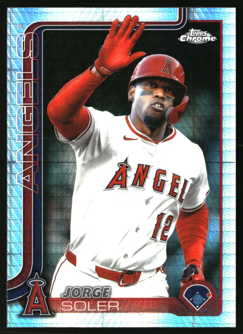 Jorge Soler #USC133 2025 Topps Chrome Update Prism Refractors