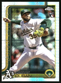 Carlos Duran #USC84 2025 Topps Chrome Update Prism Refractors