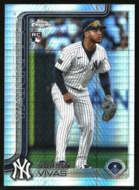 Jorbit Vivas #USC113 2025 Topps Chrome Update Prism Refractors