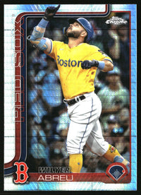 Wilyer Abreu #USC118 2025 Topps Chrome Update Prism Refractors