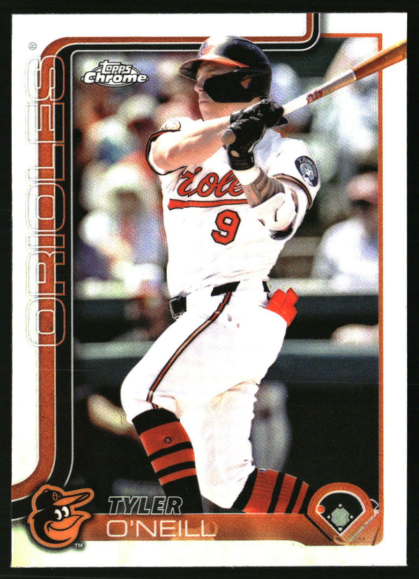 Tyler O’Neill #290 2025 Topps Chrome Refractors