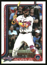 Ronald Acuña Jr. #ASGC-15 2025 Topps Chrome Update 2025 All-Star Game