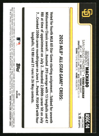 Manny Machado #ASGC-14 2025 Topps Chrome Update 2025 All-Star Game