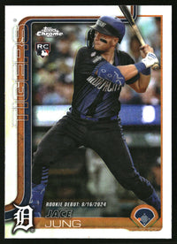 Jace Jung #USC121 2025 Topps Chrome Update Refractors