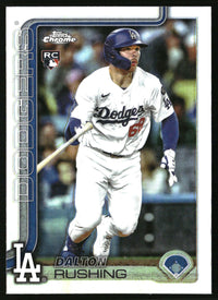 Dalton Rushing #USC129 2025 Topps Chrome Update Refractors