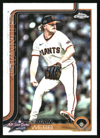 Logan Webb #ASGC-46 2025 Topps Chrome Update 2025 All-Star Game