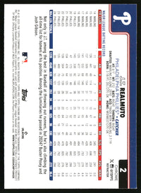 J.T. Realmuto #2 2025 Topps Chrome Refractors