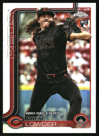 Rhett Lowder #USC110 2025 Topps Chrome Update Refractors