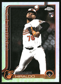 Yaramil Hiraldo #USC78 2025 Topps Chrome Update Refractors