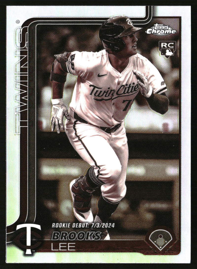 Brooks Lee #USC6 2025 Topps Chrome Update Sepia Refractors