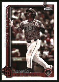 Ramón Laureano #USC144 2025 Topps Chrome Update Sepia Refractors