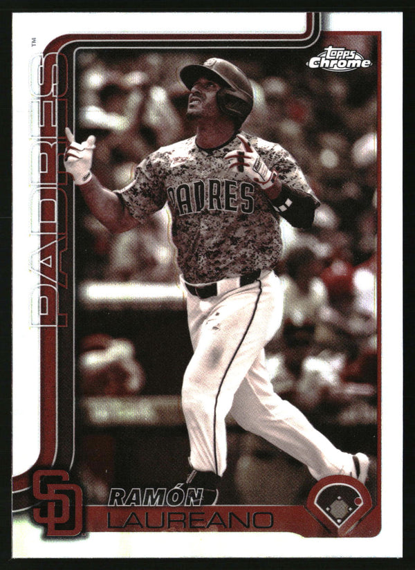 Ramón Laureano #USC144 2025 Topps Chrome Update Sepia Refractors