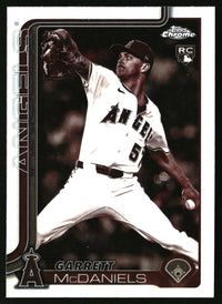 Garrett McDaniels #USC20 2025 Topps Chrome Update Sepia Refractors