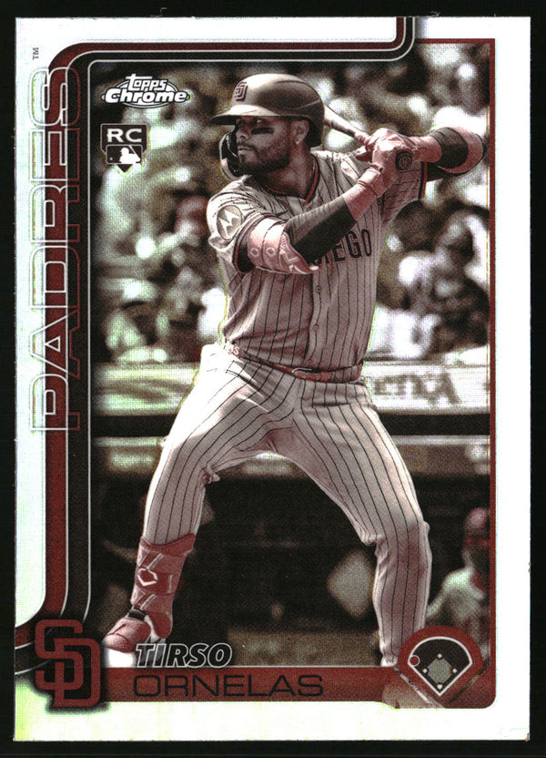 Tirso Ornelas #USC139 2025 Topps Chrome Update Sepia Refractors
