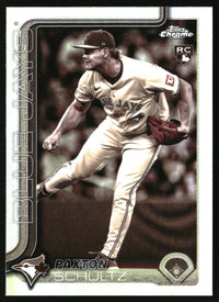 Paxton Schultz #USC101 2025 Topps Chrome Update Sepia Refractors