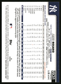 Amed Rosario #USC51 2025 Topps Chrome Update Sepia Refractors