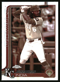 Jonathan India #209 2025 Topps Chrome Sepia Refractors